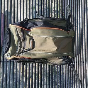 Speedo, army green and black, medium-sized, crossbody, bag